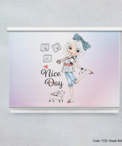 پرده شید بالارو فانتزی اتاق کودک مدل MODELING