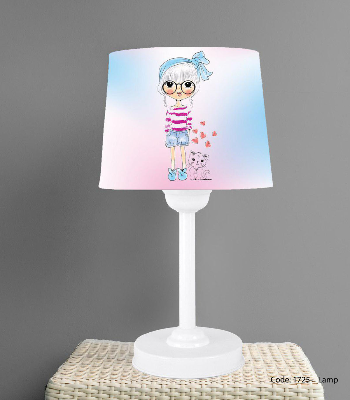 آباژور دخترانه مدل SARA