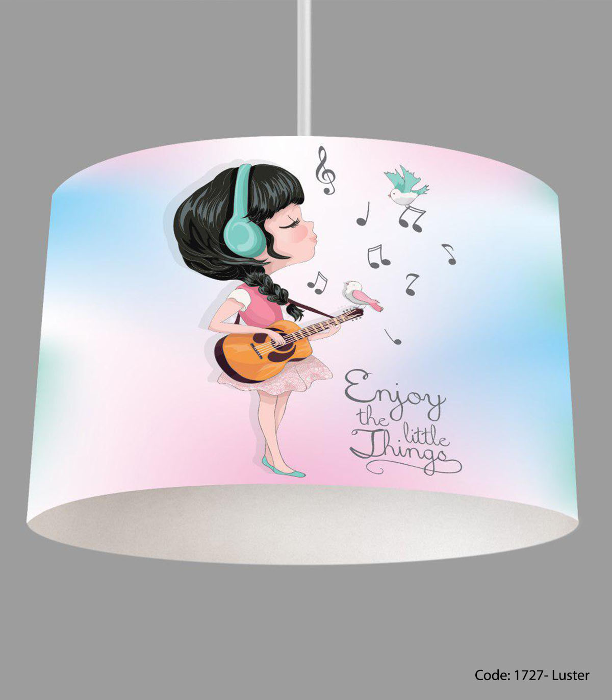 لوستر آباژور اتاق کودک مدل GUITARIST