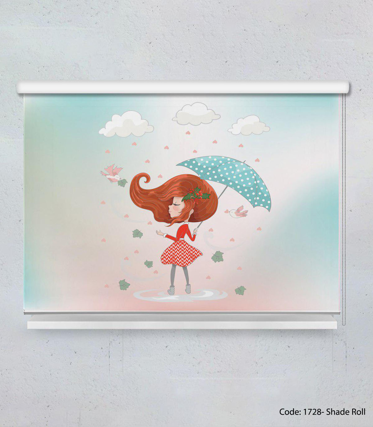 پرده شید رول مخصوص سیسمونی مدل FALL