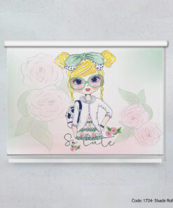 پرده شید رول دخترانه مدل SO CUTE