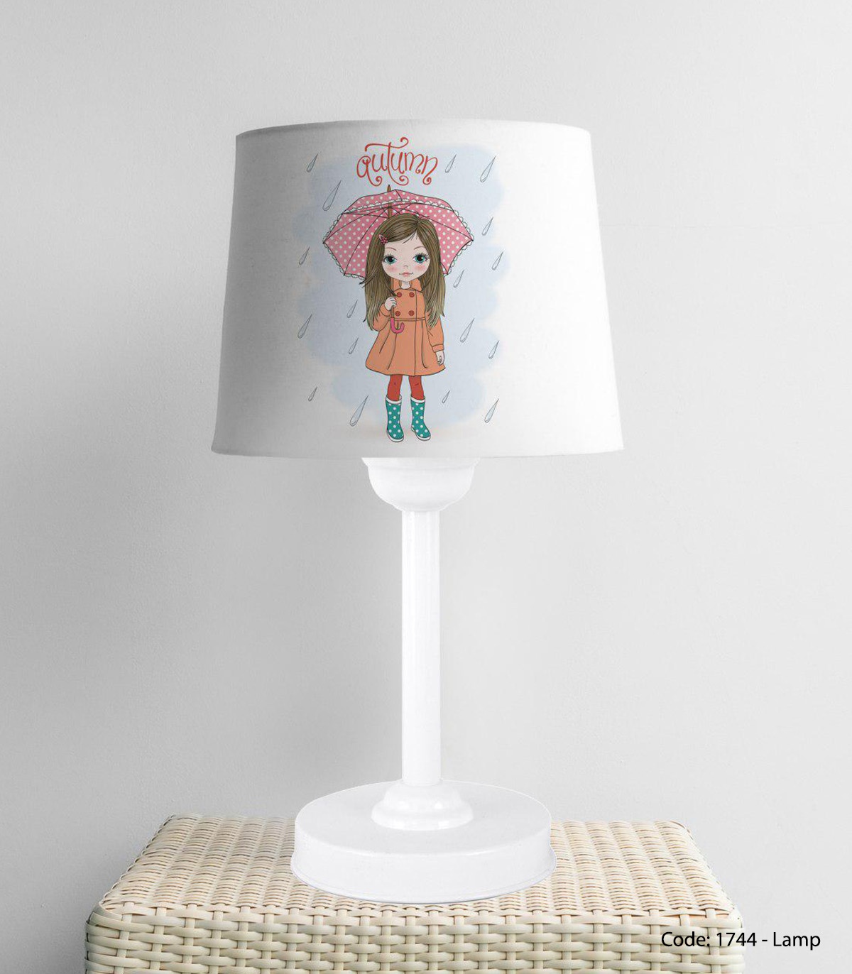 آباژور رومیزی دخترانه مدل RAIN