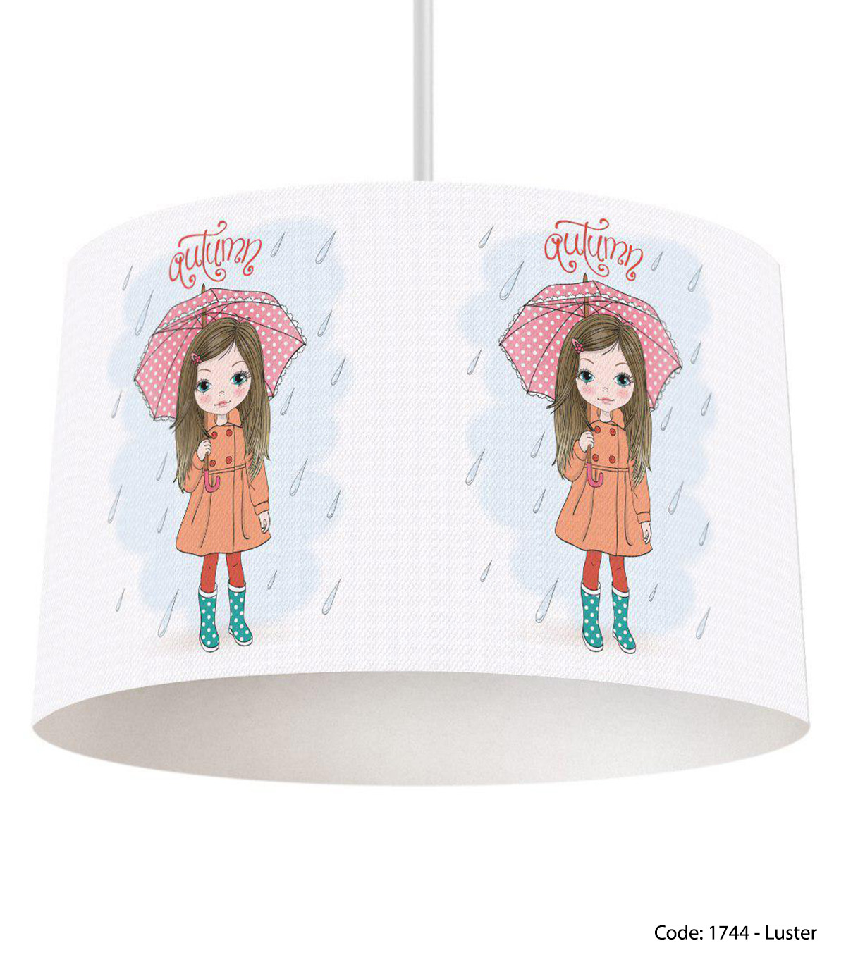 لوستر سقفی اتاق دخترانه مدل RAIN