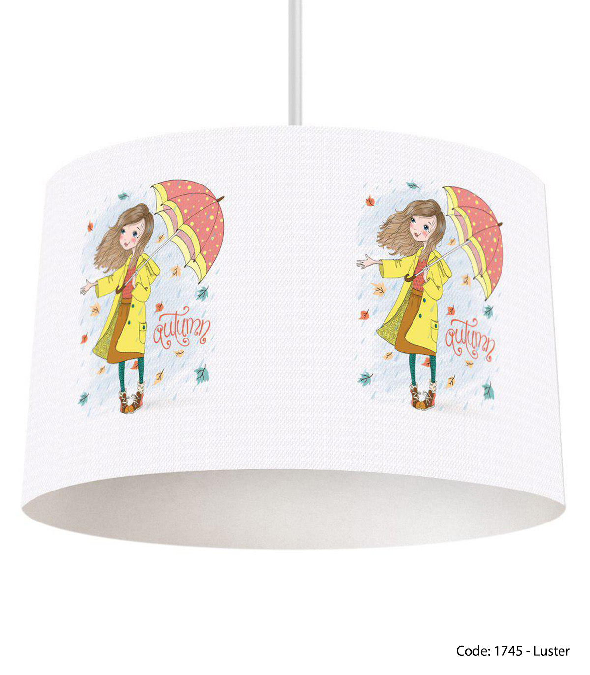 لوستر اتاق کودک دخترانه UMBRELLA