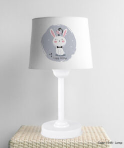 آباژور رومیزی تاق کودک دخترانه مدل HAPPY HOLIDAY