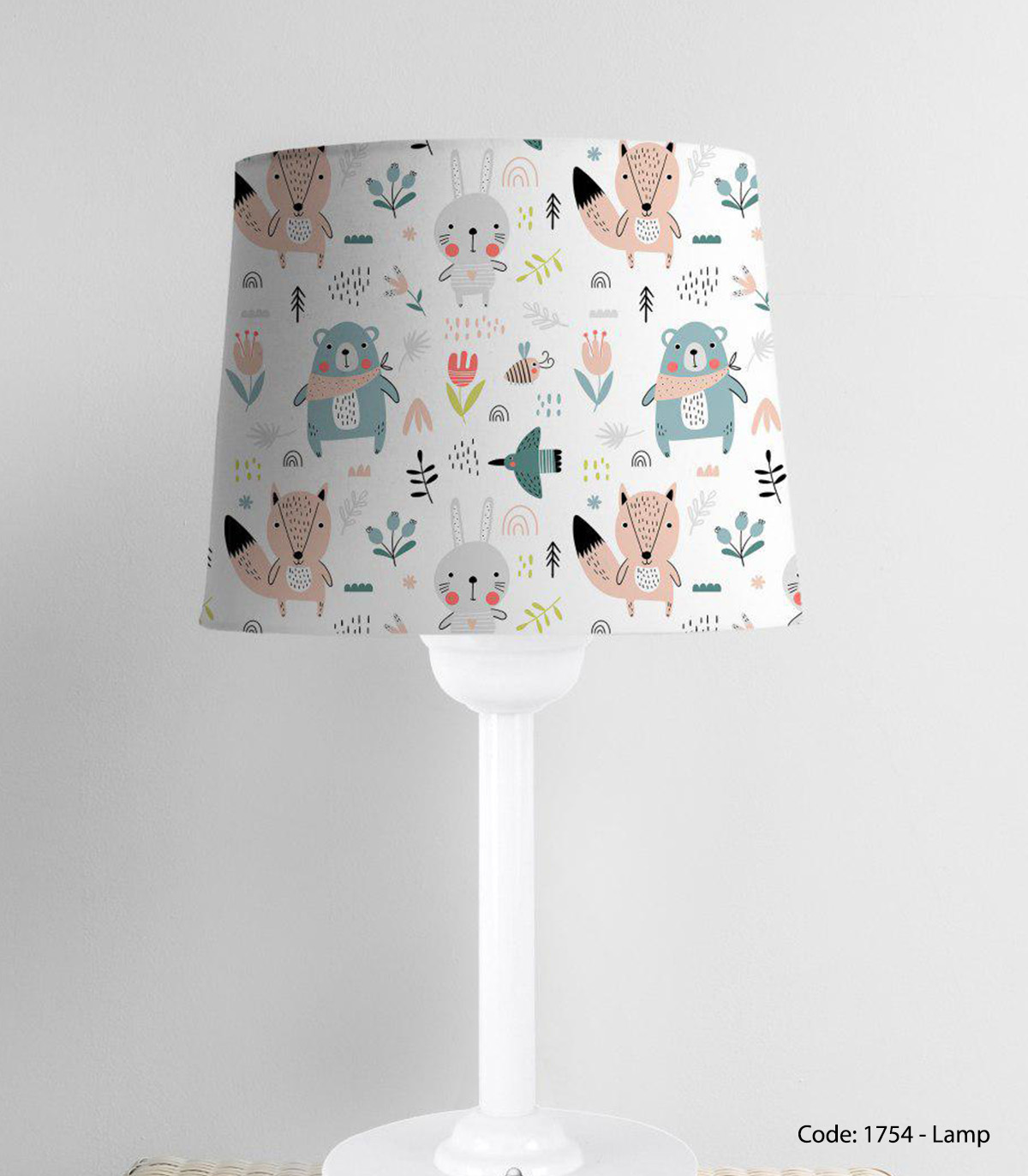 آباژور رومیزی اتاق کودک پسرانه مدل JUNGLE