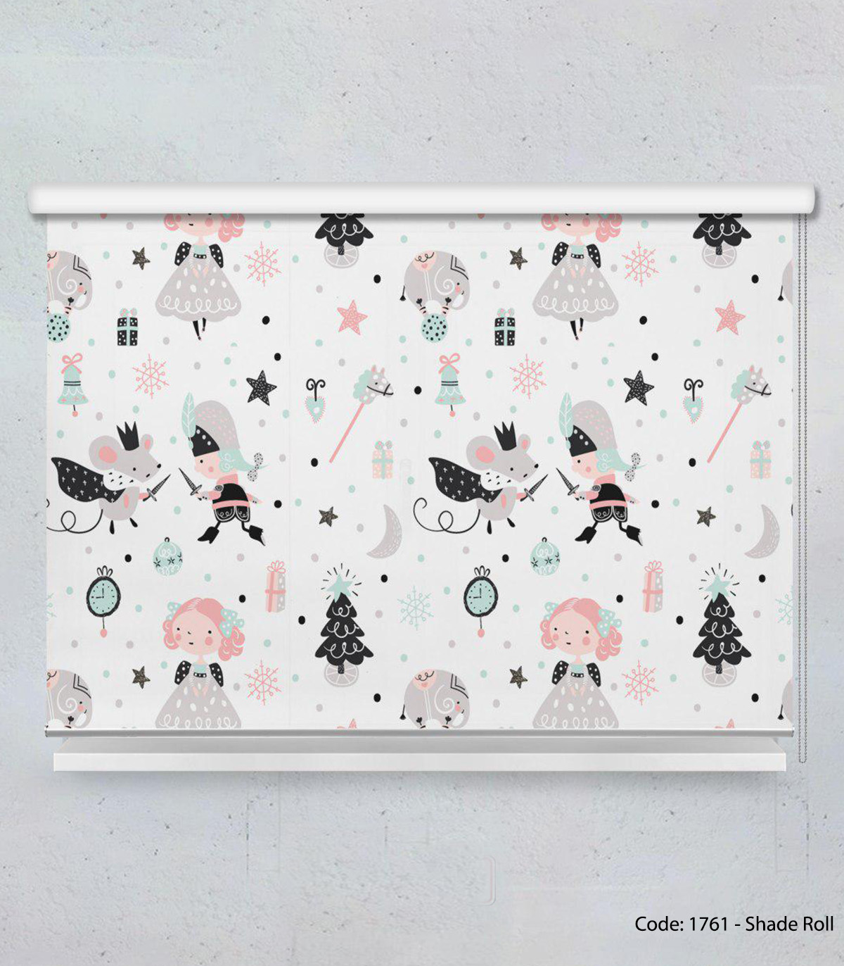 پرده شیدرول اتاق کودکددختر مدل DOLLS