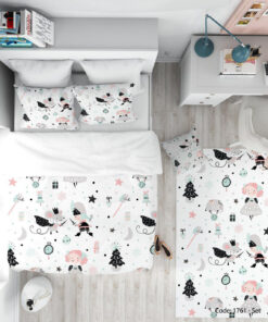 ست روتختی و ملحفه کودک دخترانه مدل DOLLS