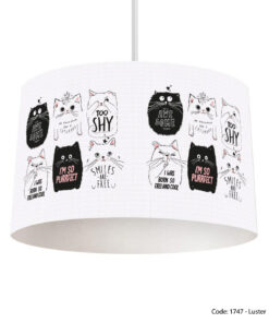 لوستر اتاق دخترانه حیوانات مدل CAT