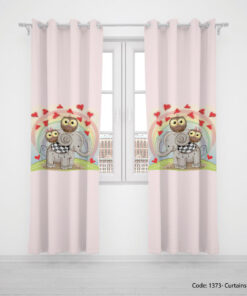 پرده پانچی فانتزی مدل ELEPHANT