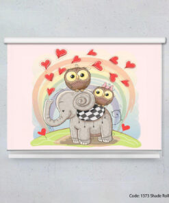 پرده شید بالارو فانتزی مدل ELEPHANT