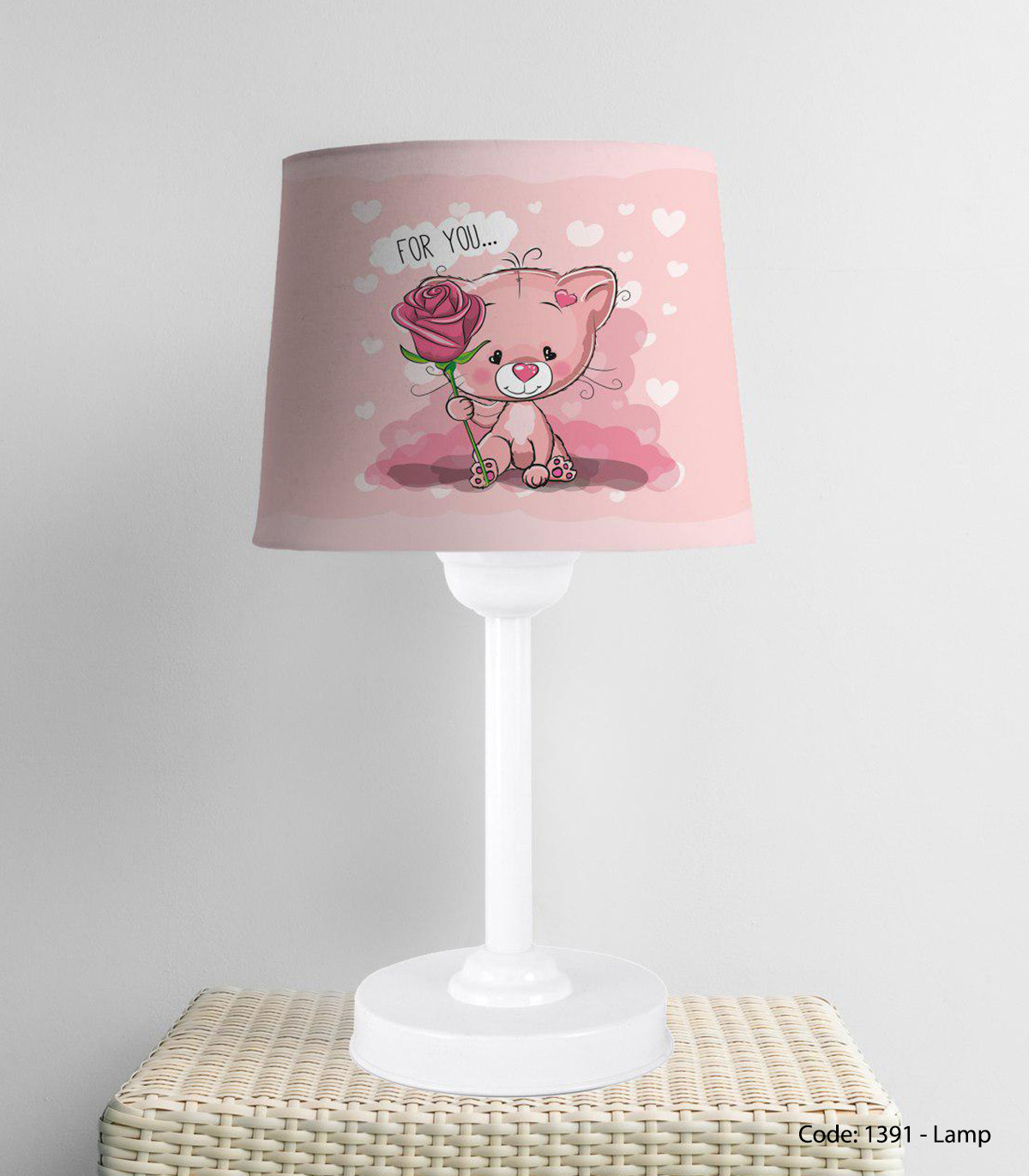 آباژور خرسی مدل FLOWER