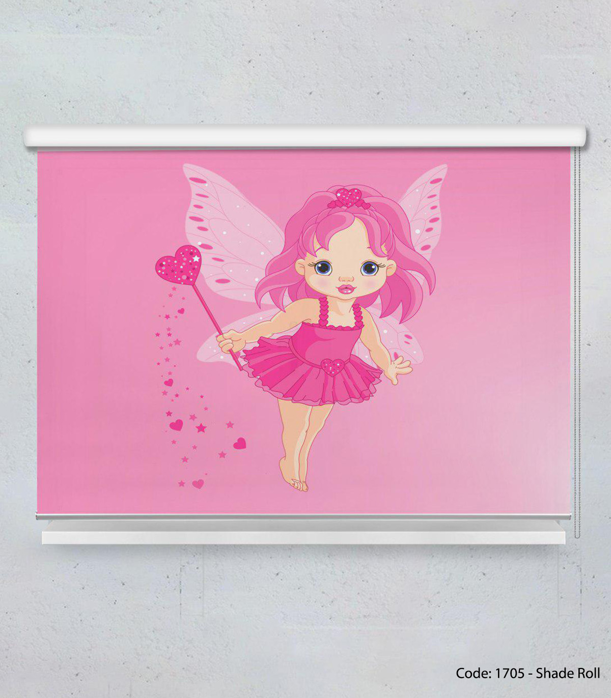 پرده شید بالارو دخترانه مدل ANGEL