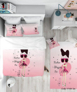 سرویس روتختی و ملحفه اتاق نوجوان مدل PET