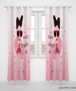 پرده پانچی اتاق نوجوان مدل PET