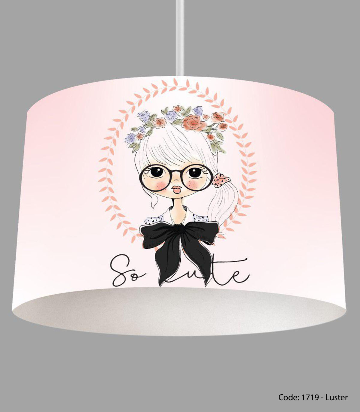 لوستر سقفی اتاق نوجوان دخترانه مدل SO CUTE 2