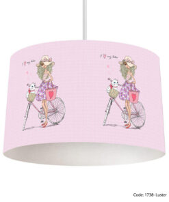 لوستر دخترانه مدل BIKE
