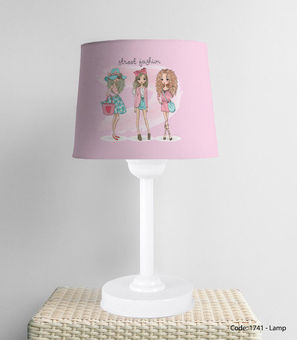 آباژور اتاق نوجوان مدل STREET FASHION