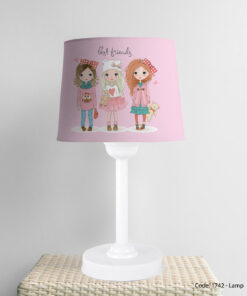 آباژور رومیزی اتاق کودک دخترانه مدل CUTE CAT