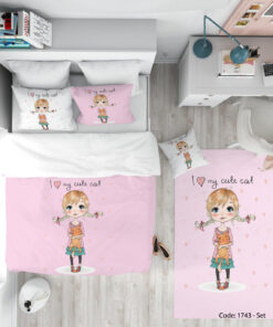 روتختی و ملحفه چاپی مدل LITTLE PRINCESS