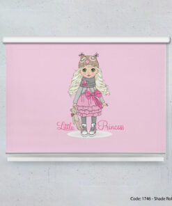 پرده شید بالارو صورتی دخترانه مدل DREAM 2