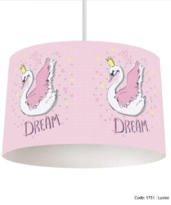 لوستر دخترانه صورتی مدل DREAM2