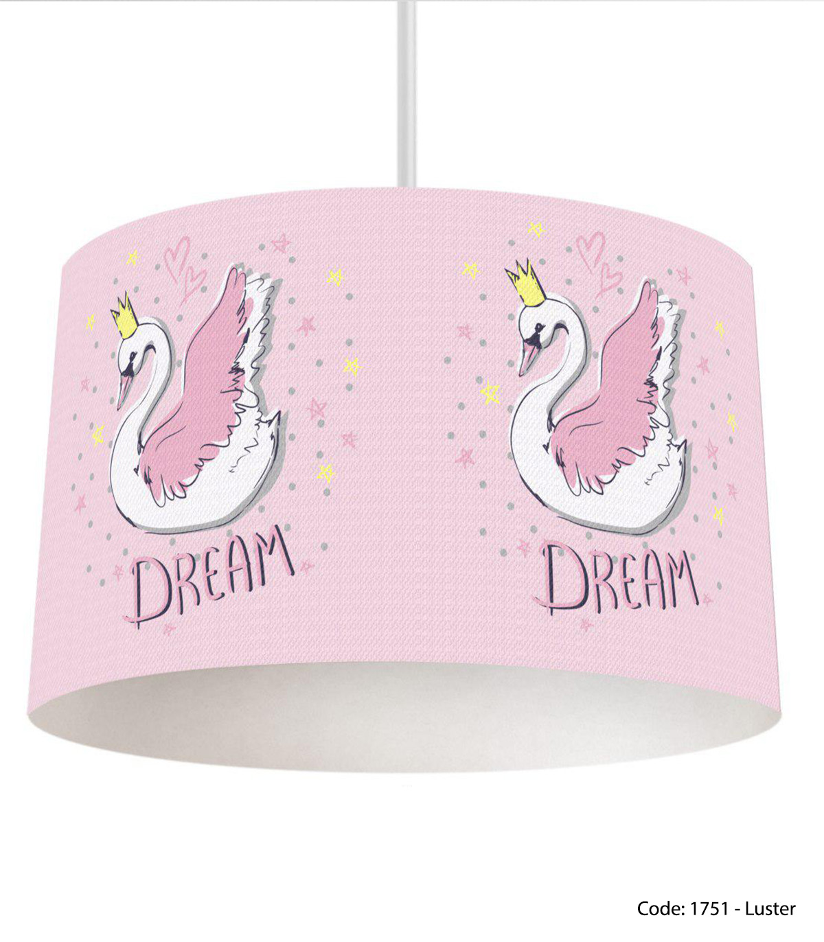 لوستر دخترانه صورتی مدل DREAM2