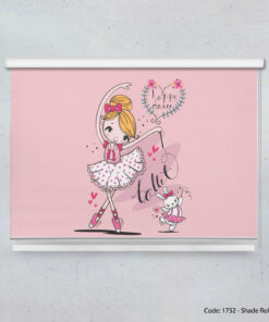 پرده شیدرول اتاق کودک مدل HAPPY DANCE