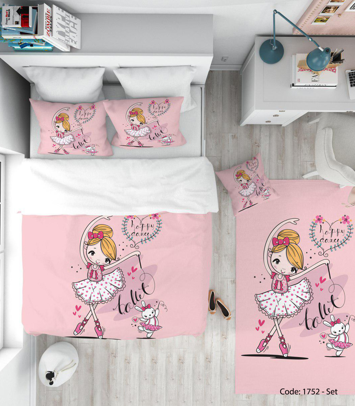 ست روتختی اتاق کودک مدل HAPPY DANCE