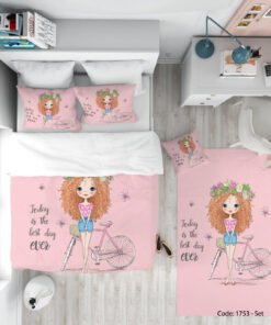 روتختی و ملحفه مخصوص سیسمونی مدل BEST DAY