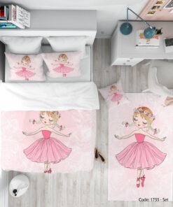 روتختی و ملحفه چاپی اتاق نوجوان مدل DANCE