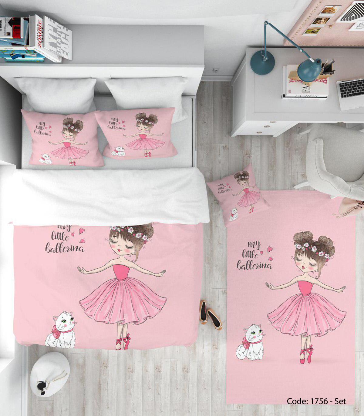 روتختی اتاق نوجوان مدل LITTLE BALLESINA