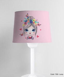 آباژور رومیزی مناسب سیسمونی مدل LOVELY GIRL