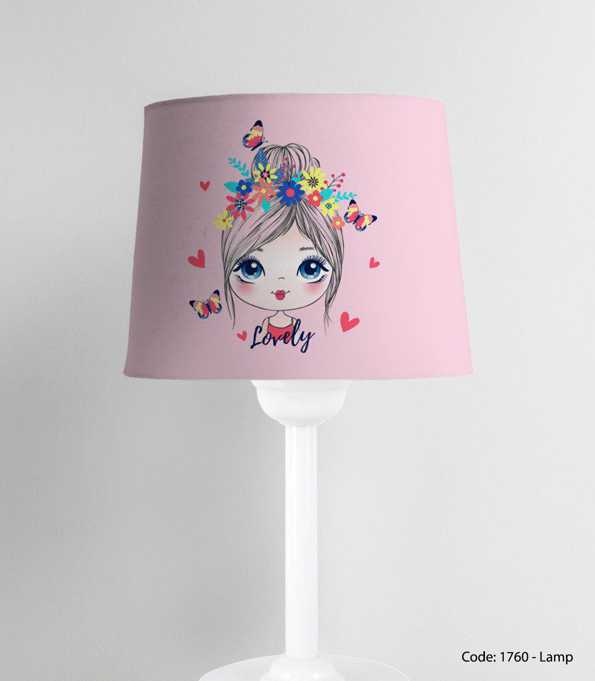 آباژور رومیزی مناسب سیسمونی مدل LOVELY GIRL