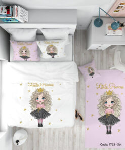 ست روتختی و ملحفه مخصوص اتاق دختران مدل PRINCESS