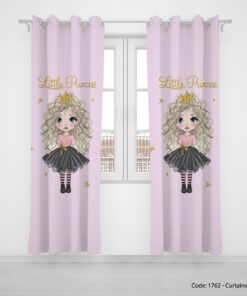 پرده پانچی مخصوص اتاق دختران مدل PRINCESS