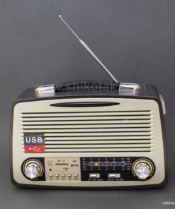 رادیو فلش خور مدل کالین مشکی