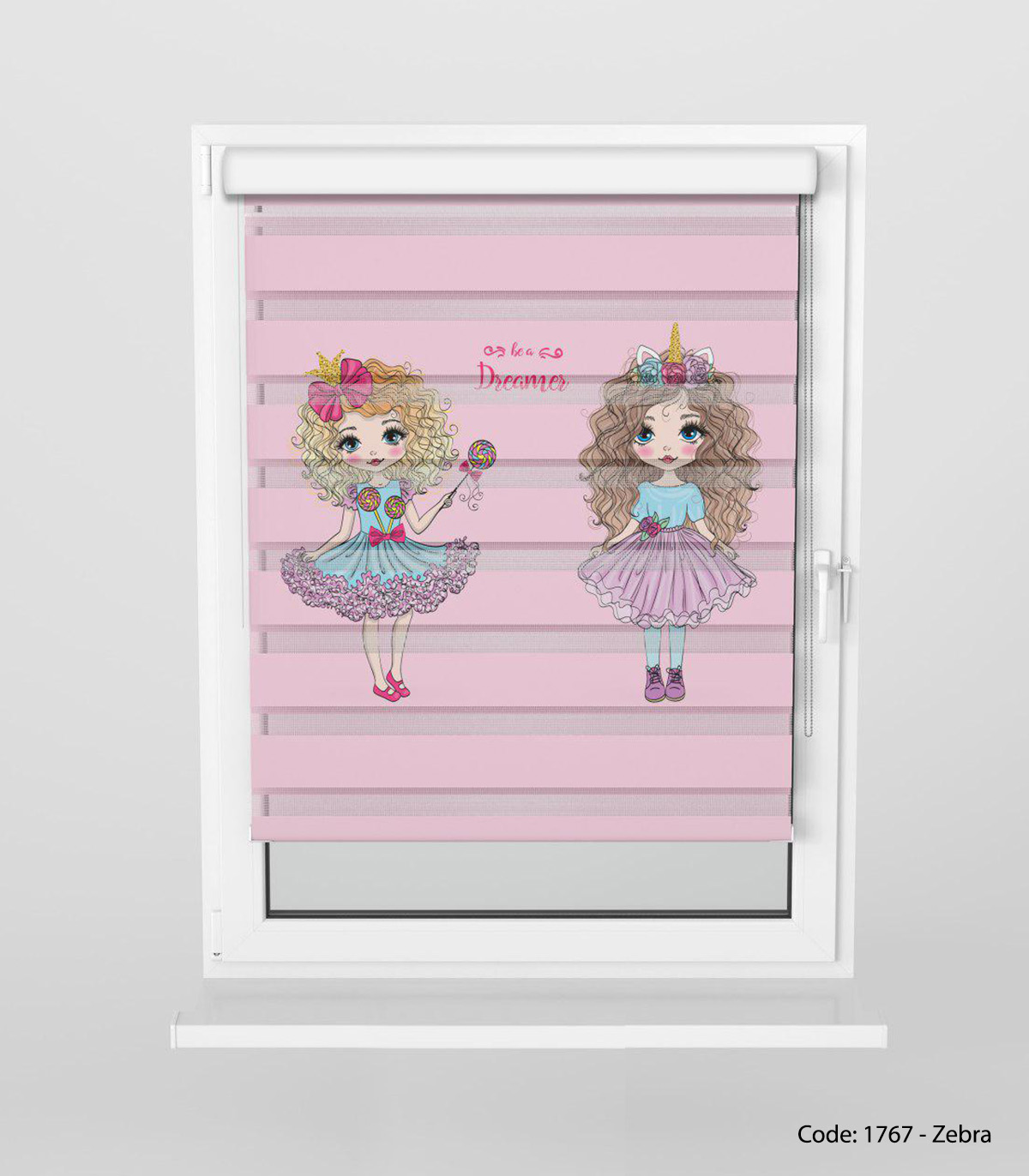 پرده زبرا مناسب سیسمونی مدل CANDY