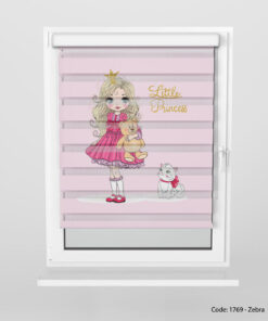 پرده زبرا اتاق کودک مدل BEAR AND CAT