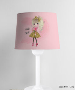 آباژور رومیزی دخترانه مدل CUTE GIRL