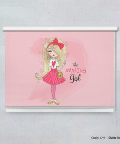 پرده شید بالارو سیسمونی مدل AMAZING GIRL