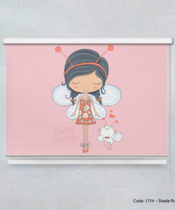 پرده شیدرول مناسب سیمونی مدل LOVELY CAT