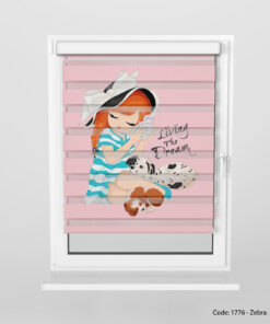 پرده زبرا اتاق کودک مدل SLEEP