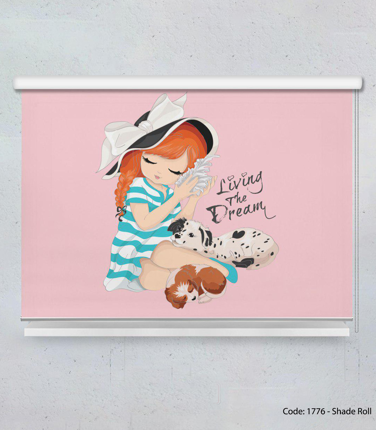 پرده شید بالارو اتاق کودک مدل SLEEP