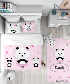 ست روتختی مخصوص اتاق سیسمونی مدل PANDA