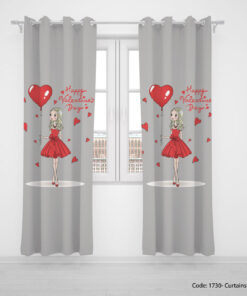 پرده پانچی اتاق نوجوان مدل VALENTINE