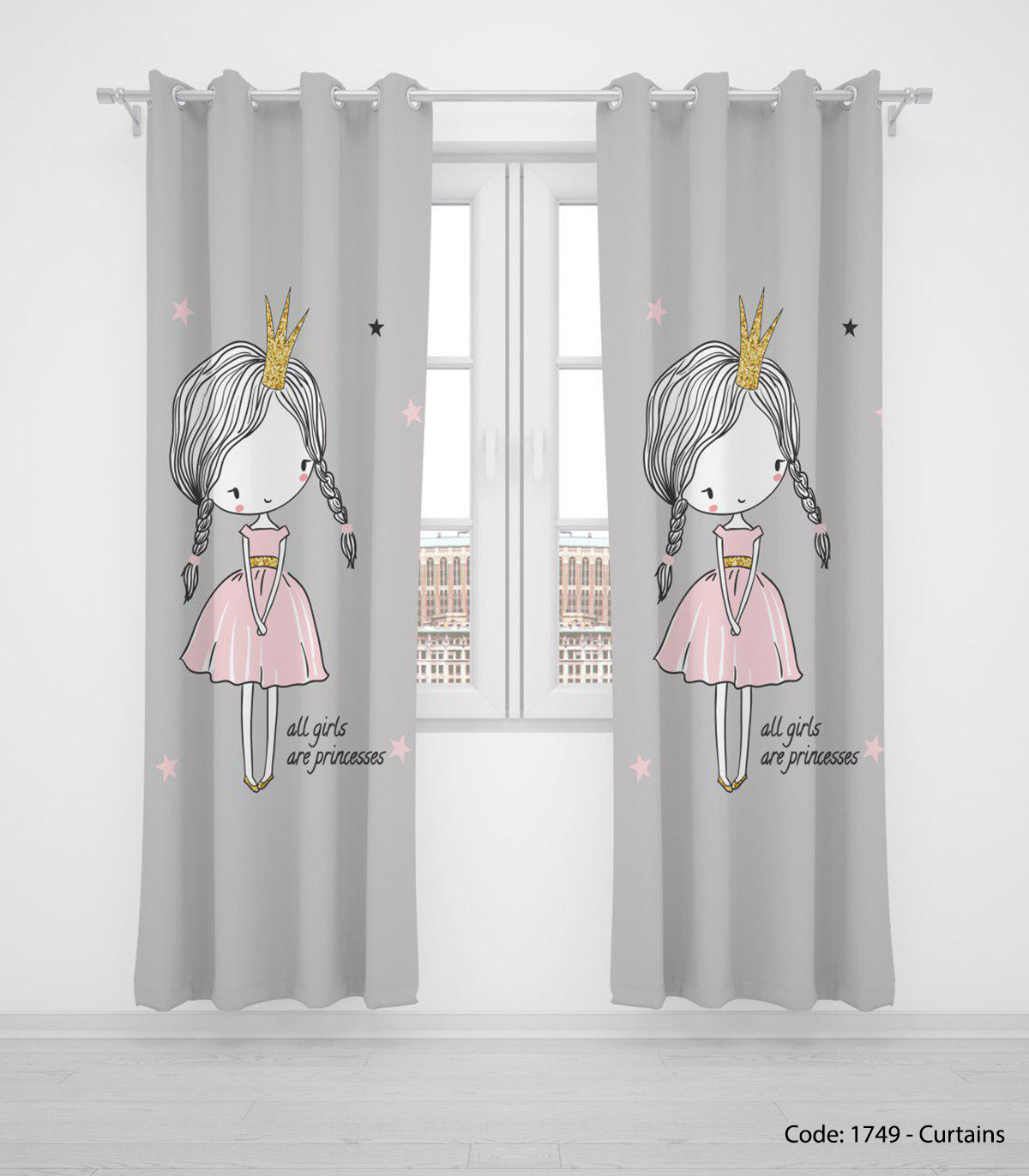 پرده پانچی مناسب سیسمونی مدل CROWN