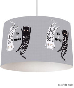 لوستر سقفی دخترانه و پسرانه مدل YIN AND MEOW