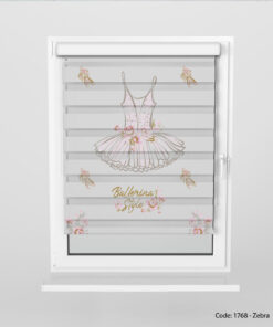 پرده زبرا اتاق کودک مدل BALLERNA STYLE