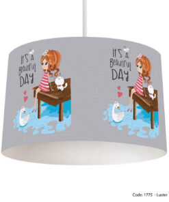 لوستر سقفی دخترانه مدل BEAUTIFUL